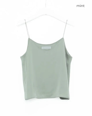 Mini satin camisole