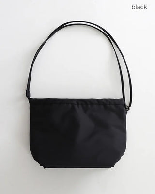 [8th Re-release] (ORIGINAL) Medium Drawstring Shoulder Bag (black)