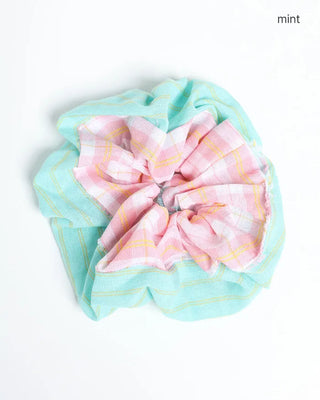 Color Pattern Scrunchie
