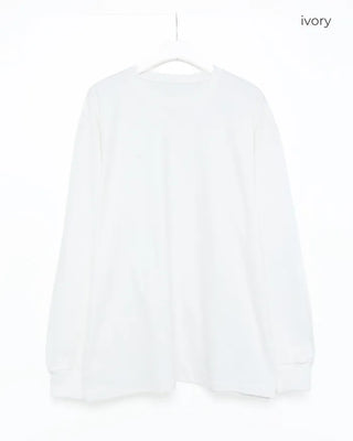 Round neck cotton T-shirt