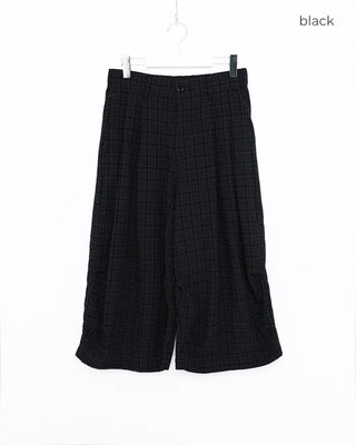 Checked Bermuda shorts