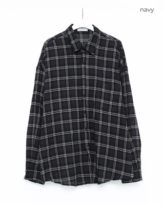 Checked soft cotton shirt