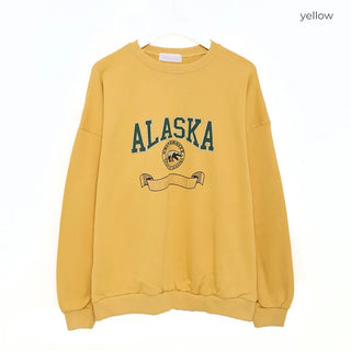 Simple lettering sweatshirt
