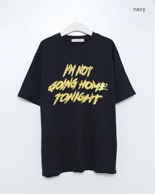 (Unisex) Lettering Short-Sleeve T-Shirt