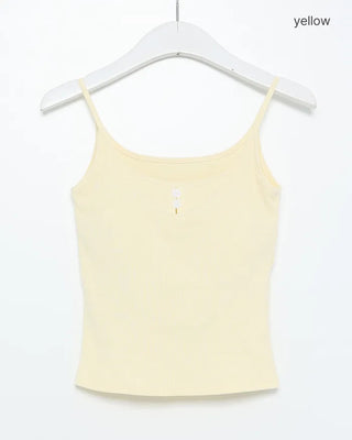 Camisole with button cap