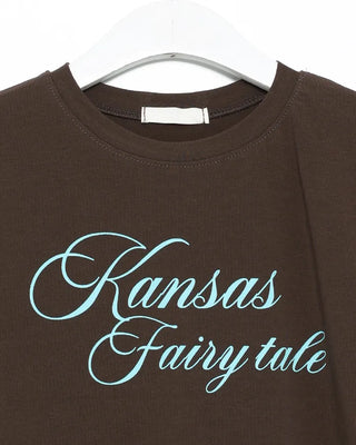 Lettering Slim Fit Short Sleeve T-Shirt