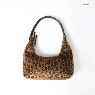 Leopard print tote bag