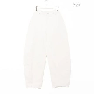Wide cotton pants