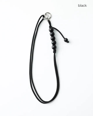 [4th Re-release] (ORIGINAL) Wood Ball Shoulder Strap (black)
