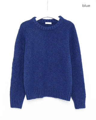 Basic polo neck knit