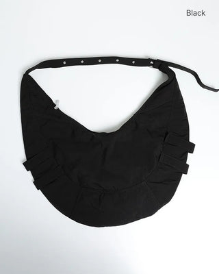 Big buckle shoulder bag