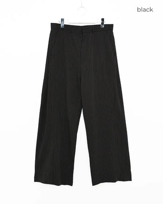 (Unisex) Striped Wide Slacks Pants