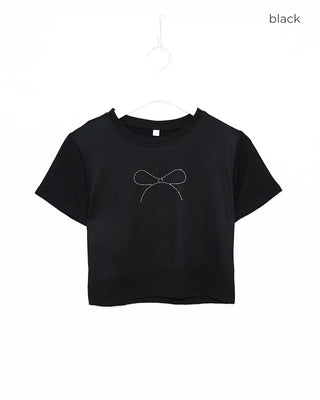Ribbon Slim Fit T-Shirt