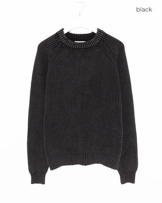(Unisex) Pigmented Round Knit