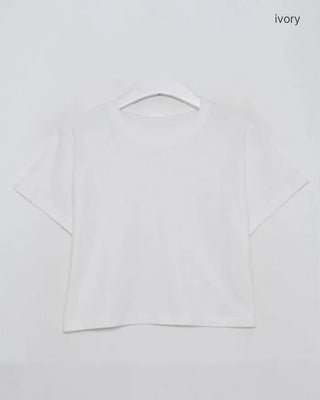 Easy Cropped T-Shirt