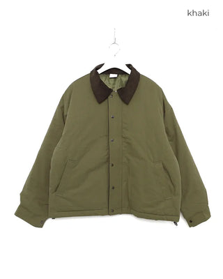 Oversized color-accented blouson