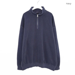 Pigmented Half-Zip Sweatshirt