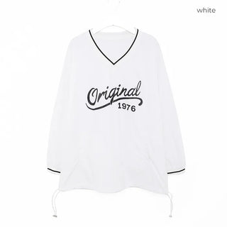 (Unisex) Original Sporty Nylon Sweatshirt