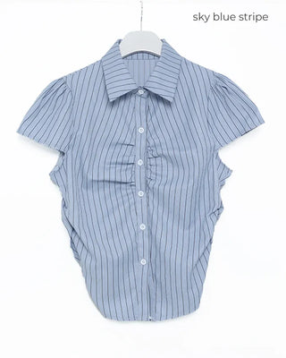 Cap sleeve shirt