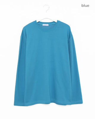 (Unisex) Round Long T-Shirt