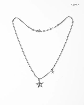 Punching Star Necklace