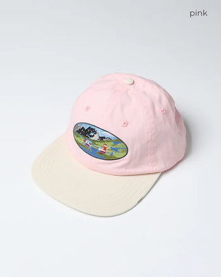 Embroidered Point Ball Cap