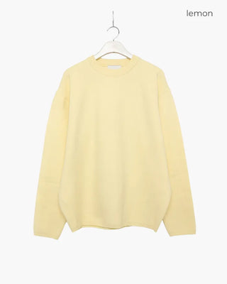Round neck daily knit