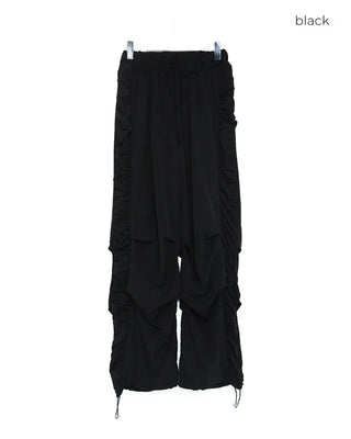 Side Shirring Point Pants