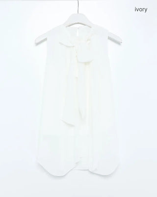 Chiffon halter neck blouse