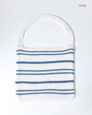 Border knit eco bag