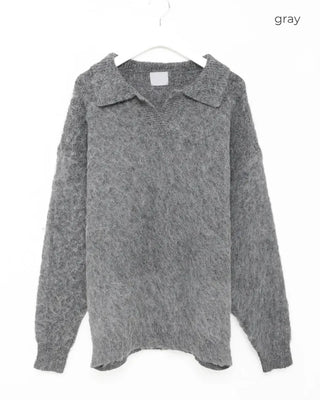 (Unisex) Modern Mohair Color Knit