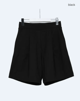Flared Bermuda shorts