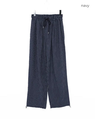 Pinstripe String Slacks