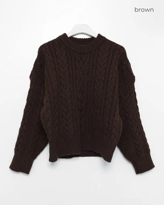 Oversized Cable Knit