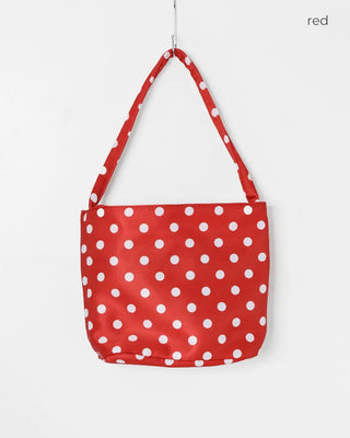 Polka dot shoulder bag