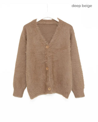 Oversized Fur Cardigan