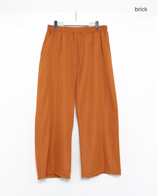 Ice-colored elastic waist pants