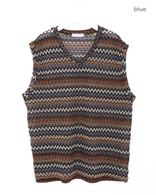 Hippie knit vest