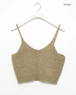 Camisole knit vest