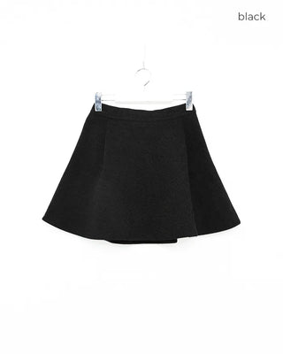 Flared mini skirt