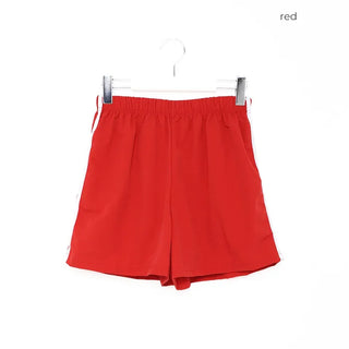 2-line elastic waist shorts