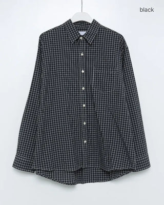 Flannel check shirt