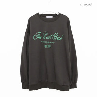 The Last Lettering Brushed Sweatshirt