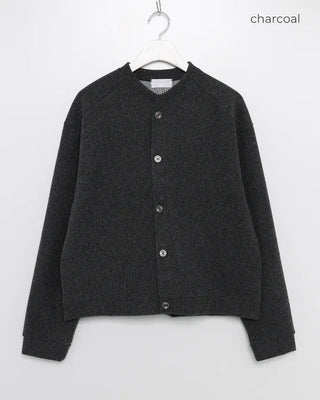 Wool blouson jacket