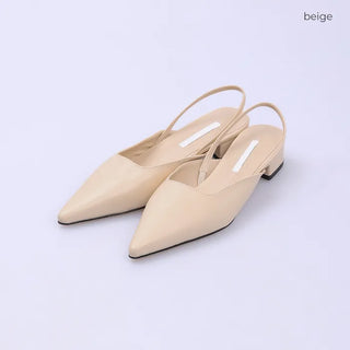 Pointed toe flat shoes