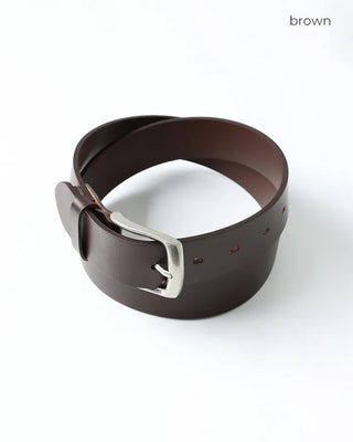Modern leather belt