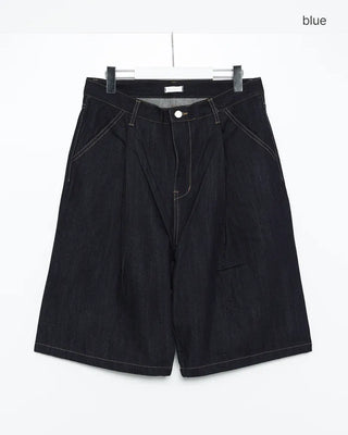 Bermuda Rigid Denim Pants