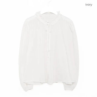 Shirred blouse