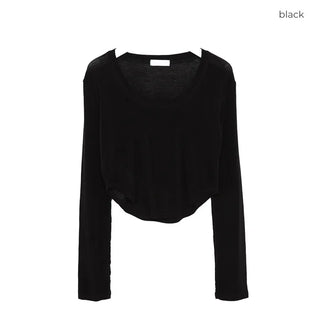 Asymmetrical Crop T-shirt