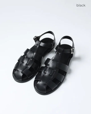 Round twist sandals